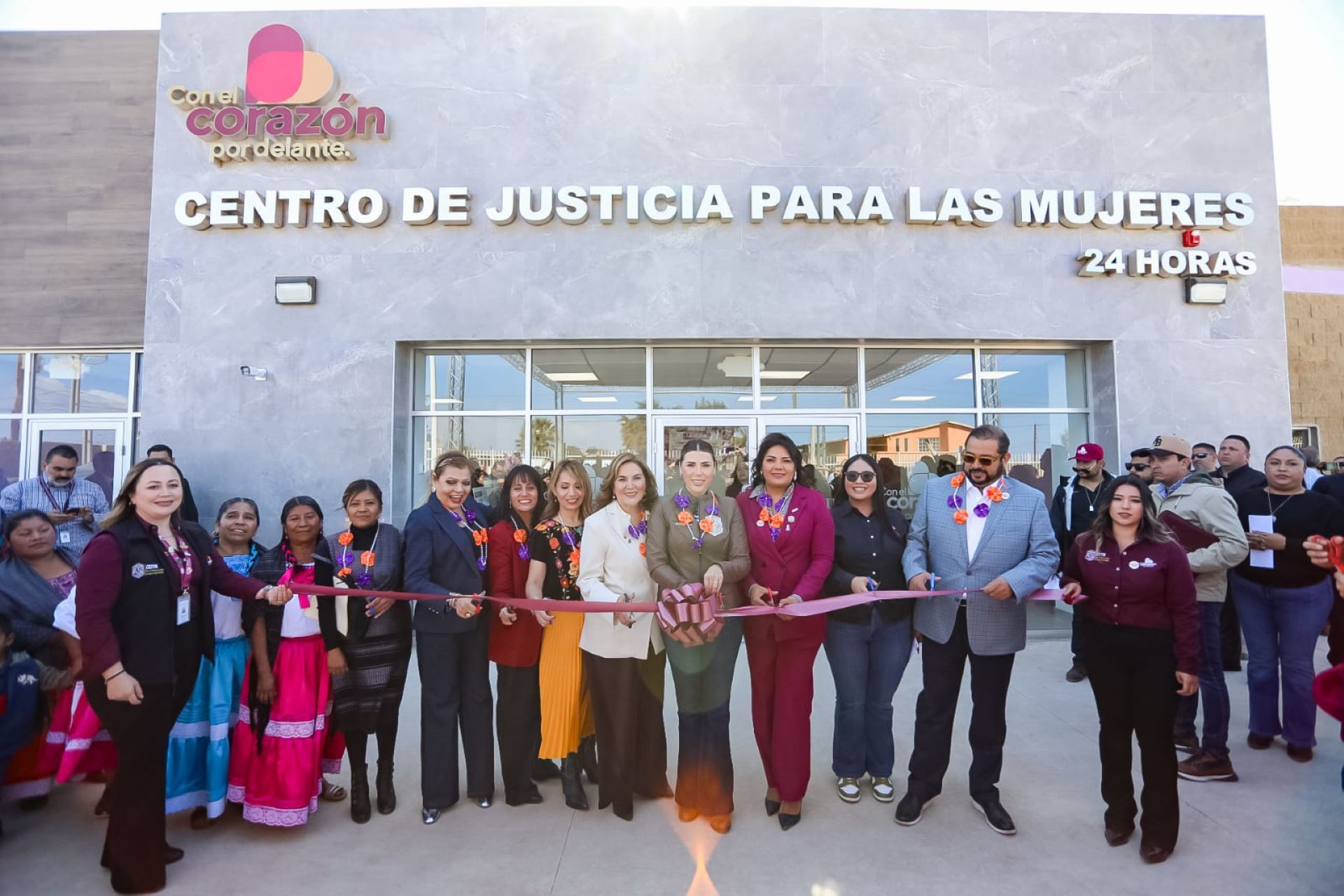 Inaugura gobernadora Marina del Pilar el nuevo Centro de Justicia para las Mujeres en San Quintín