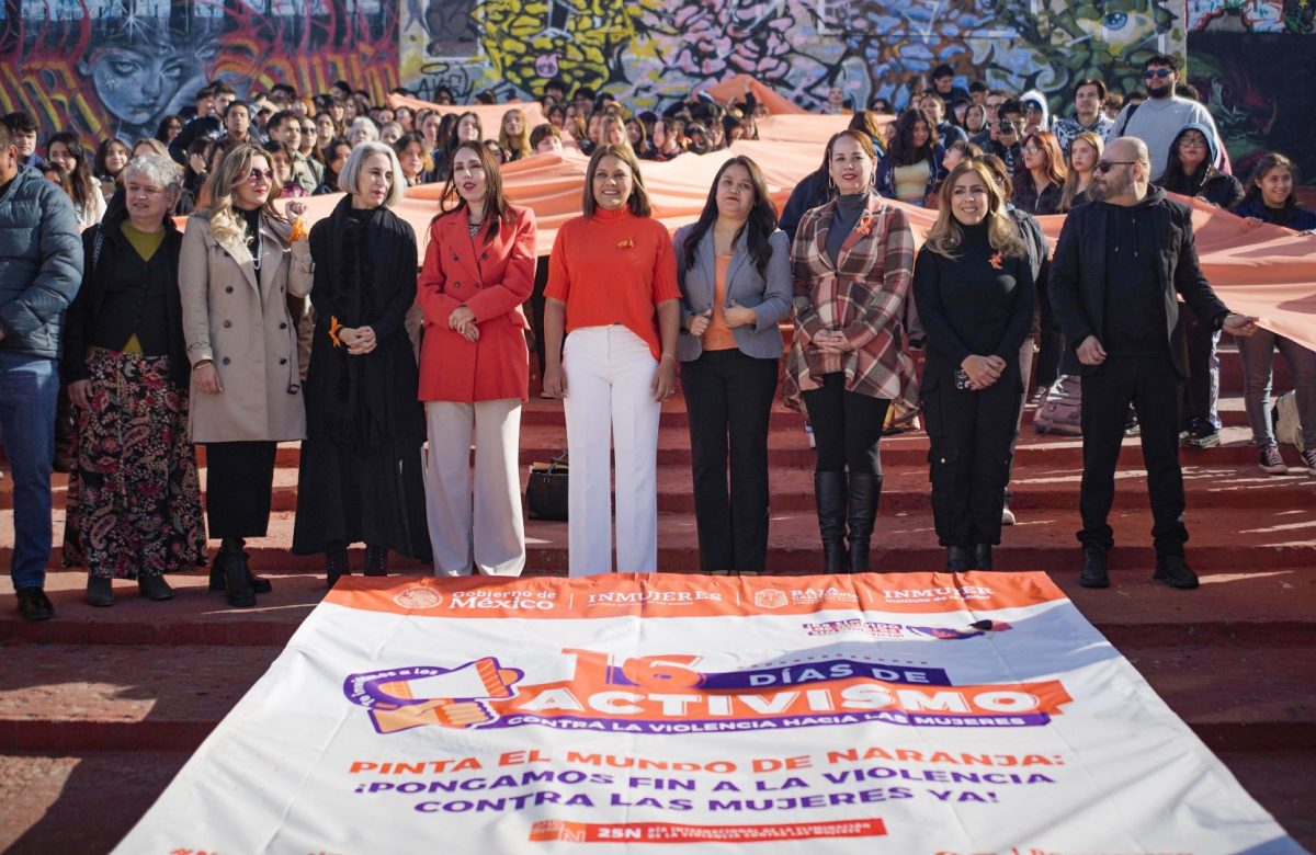 Arranca Inmujer BC 16 días de activismo contra la violencia hacia las mujeres