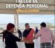 Imparte Cejum taller de defensa personal en comunidad Ángeles de Puebla de Mexicali