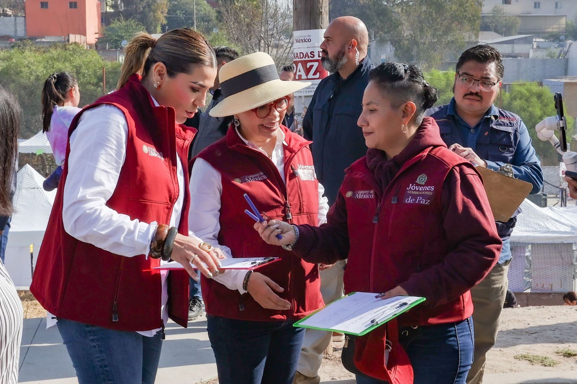 Encabeza gobernadora Marina del Pilar Jornadas de Paz en Tijuana promoviendo un entorno más seguro