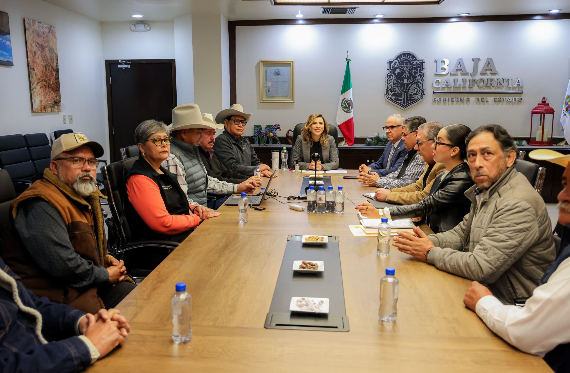 Anuncia Marina del Pilar acuerdo con Conagua para beneficio de agricultores del Valle de Mexicali