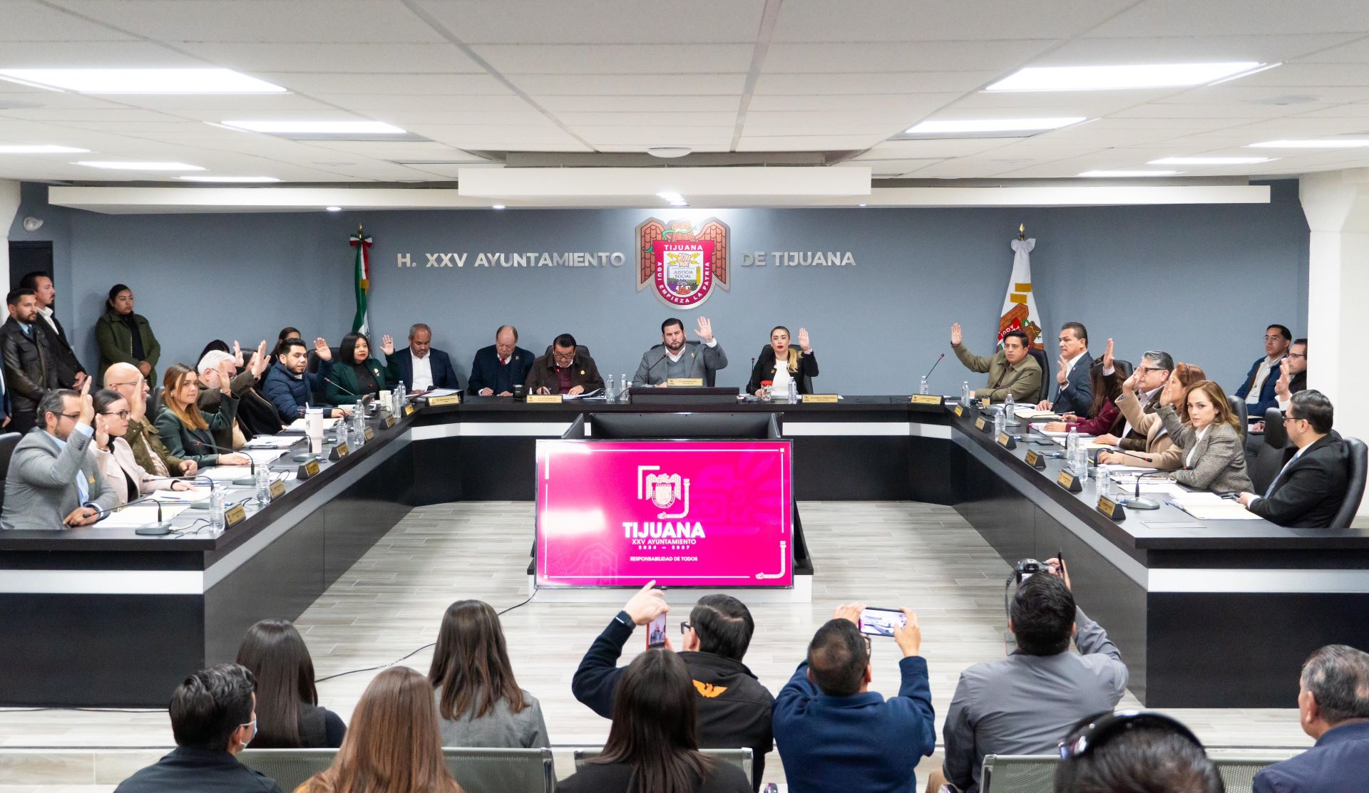 Aprueba Cabildo del XXV Ayuntamiento el Plan Municipal de Desarrollo 2025- 2027 y el atlas municipal de riesgos de Tijuana