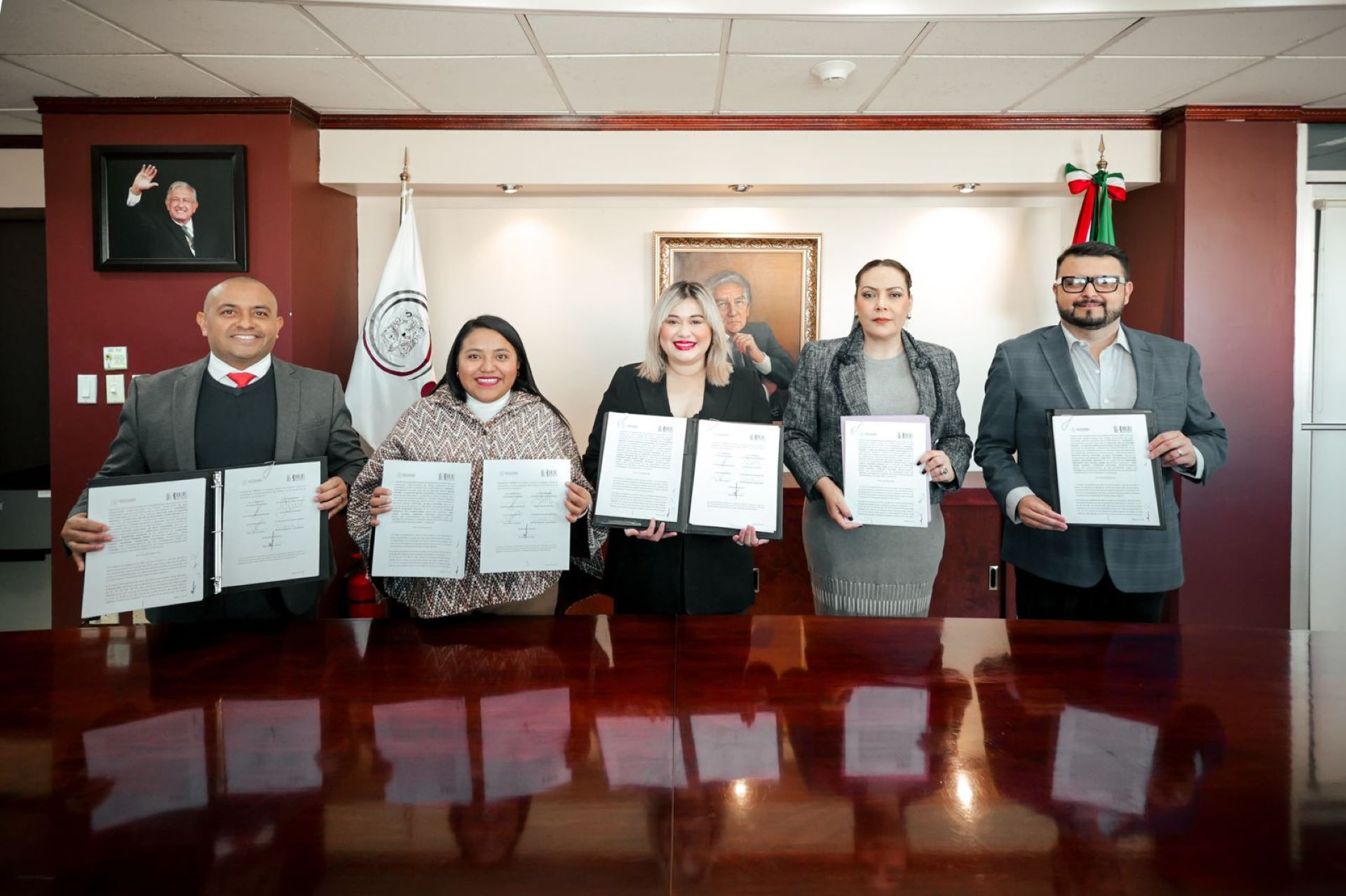 La diputada Michelle Tejeda y el IEEBC firman convenio para promover la inclusión en la participación política