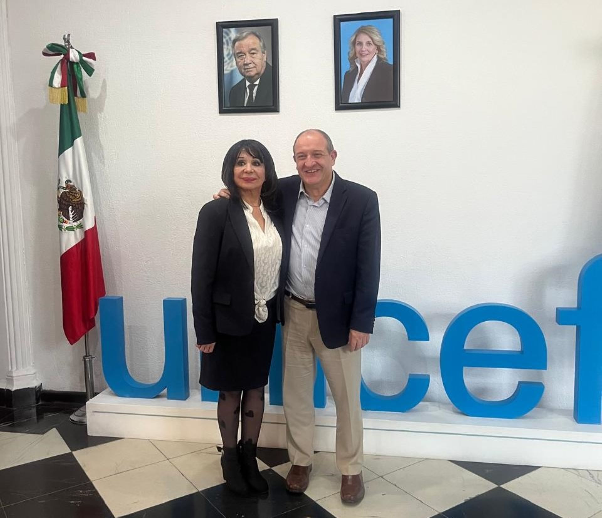 Norma Bustamante refuerza alianza con UNICEF por el bienestar de la niñez y adolescencia