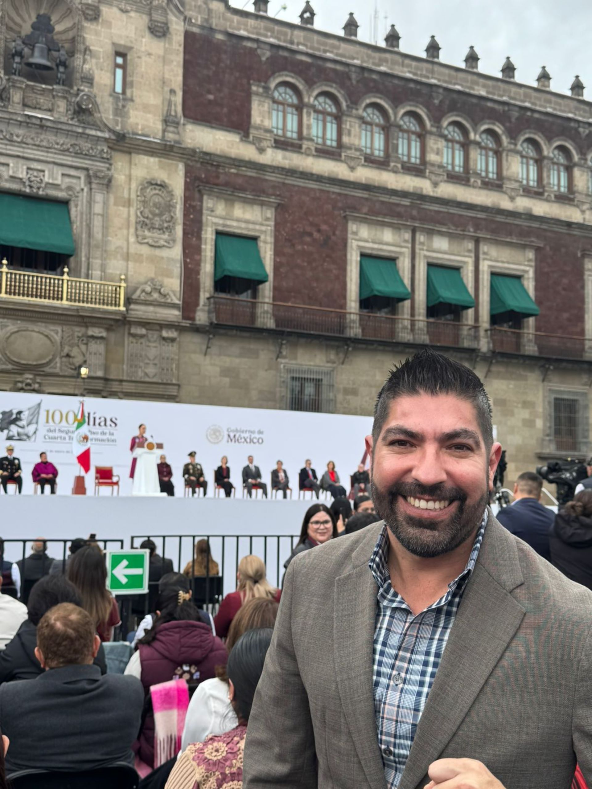 Participa Armando Ayala en evento de Claudia Sheinbaum Pardo