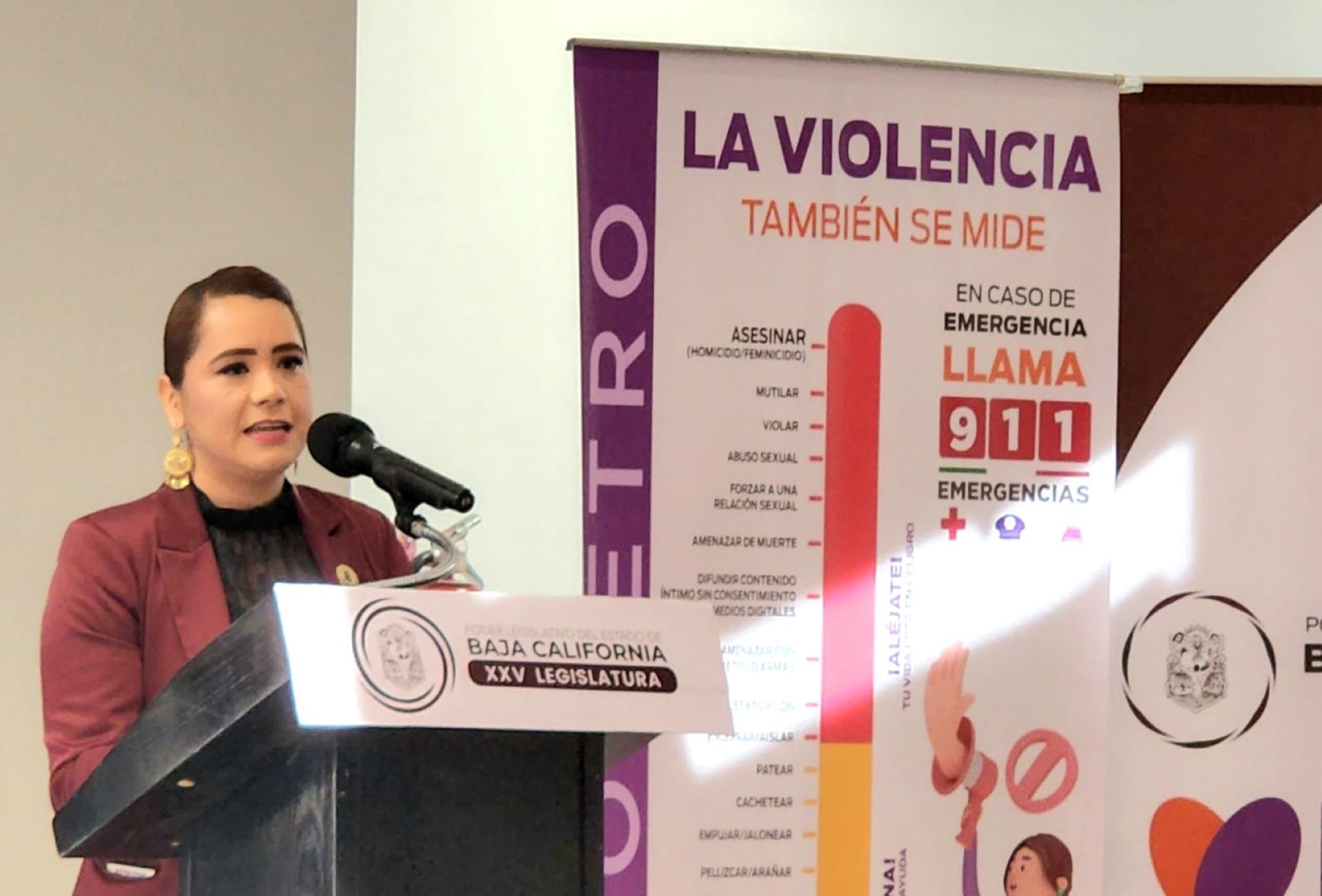 Implementa Congreso BC buzón violeta contra violencia de género en la auditoría superior del Estado