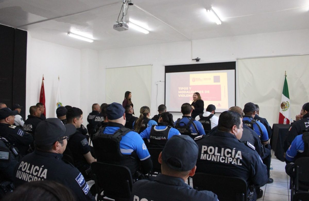 Arranca Inmujer BC capacitaciones a elementos de Seguridad Pública de Ensenada sobre Ley Daryela