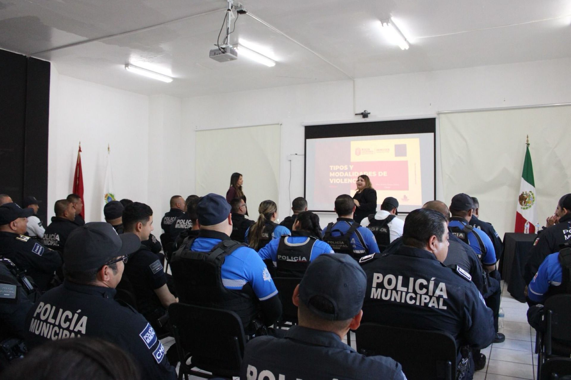 Arranca Inmujer BC capacitaciones a elementos de Seguridad Pública de Ensenada sobre Ley Daryela