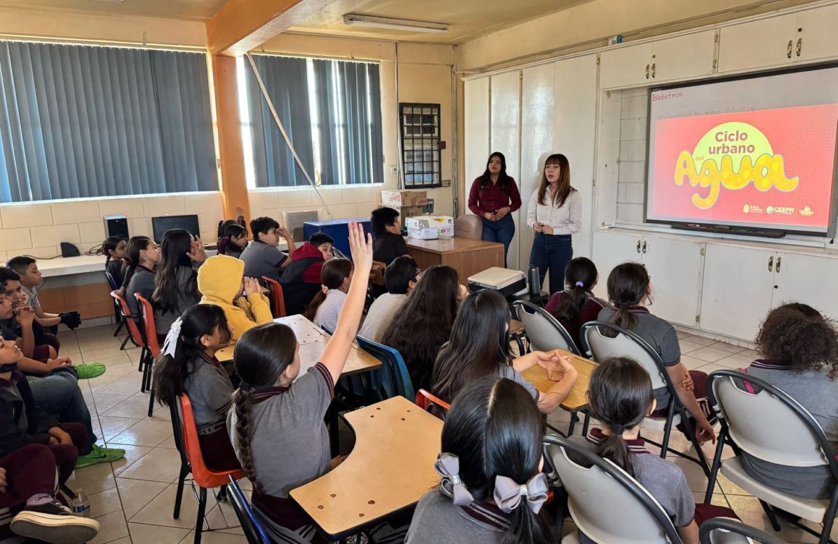 CESPM fomenta la cultura del agua en estudiantes de Mexicali