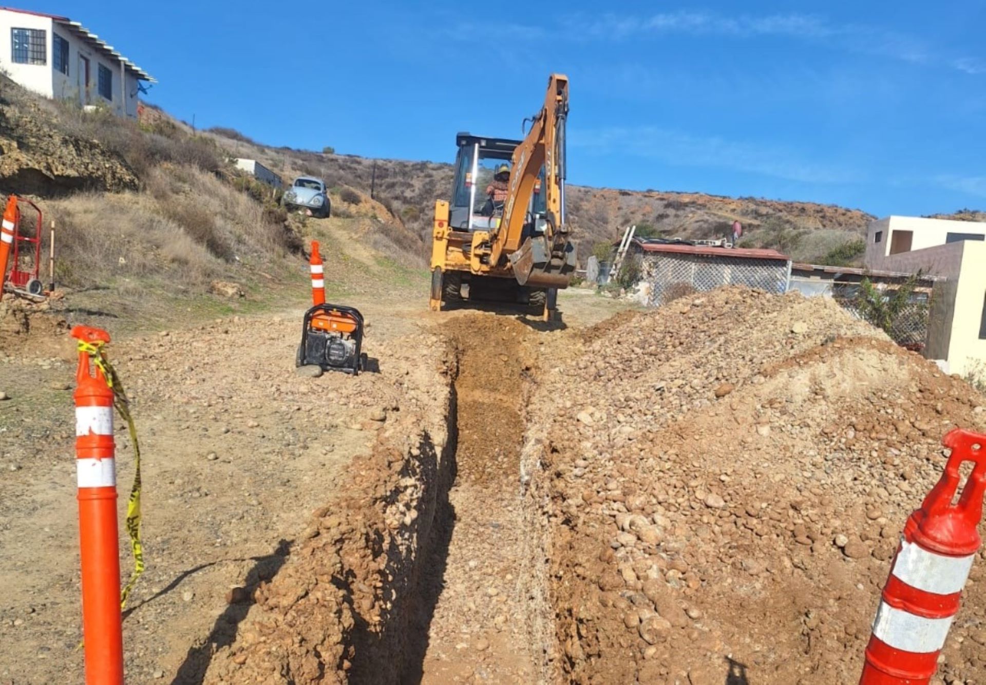 Destina gobierno de Claudia Agatón 1.6 MDP en obras de redes de agua potable