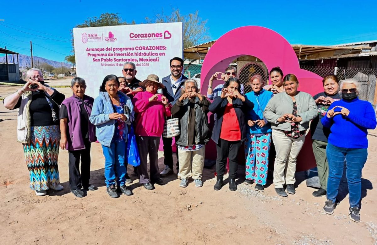 Gobernadora Marina del Pilar da banderazo al Programa “Corazones” enfocado en reducir la pobreza en BC