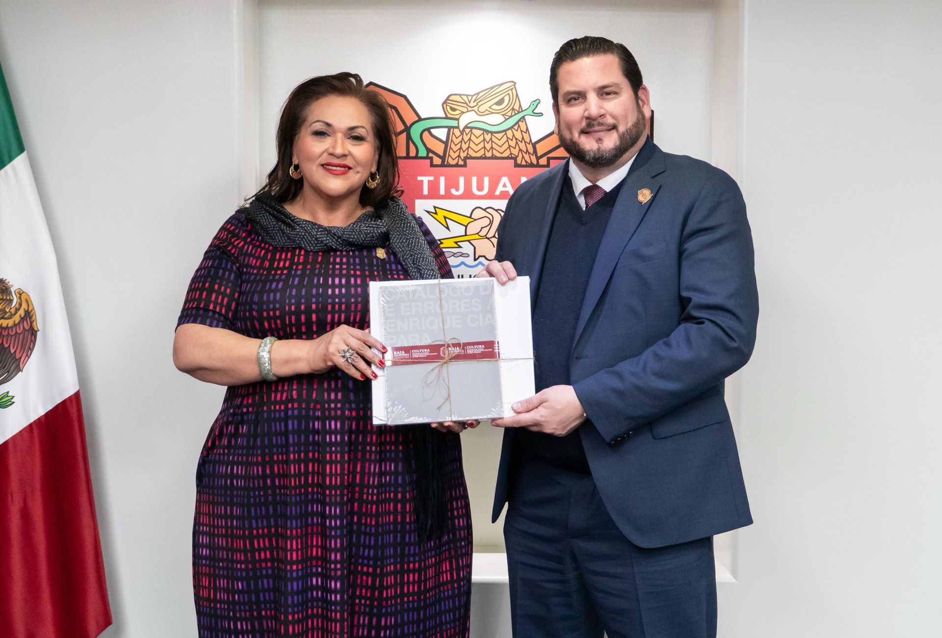 Sostiene Ismael Burgueño reunión con secretaria de Cultura de Baja California Alma Delia Abrego Ceballo