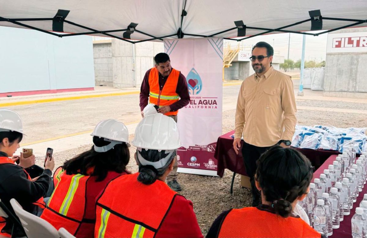 Estudiantes de Ingeniería Civil visitan la planta potabilizadora 3 de CESPM