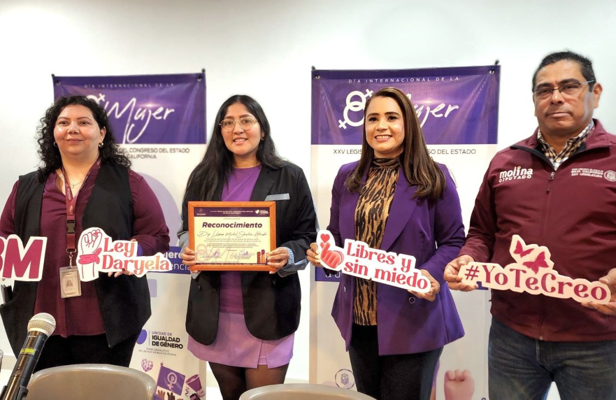 Inicia Congreso BC con semana de los derechos de las mujeres a una vida libre de violencias