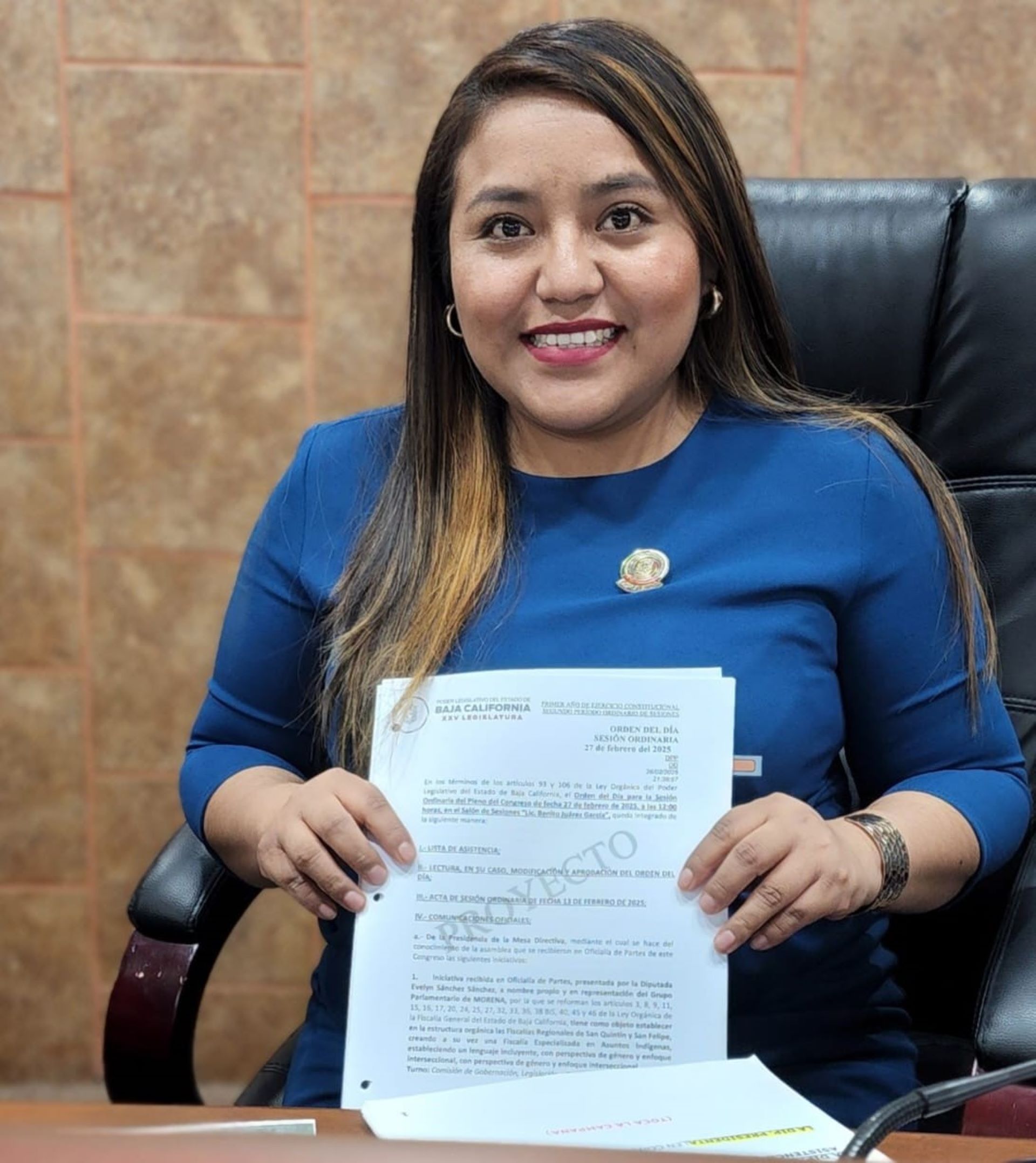 Diputada Evelyn Sánchez propone garantizar el principio de paridad de género en Ley de Notariado