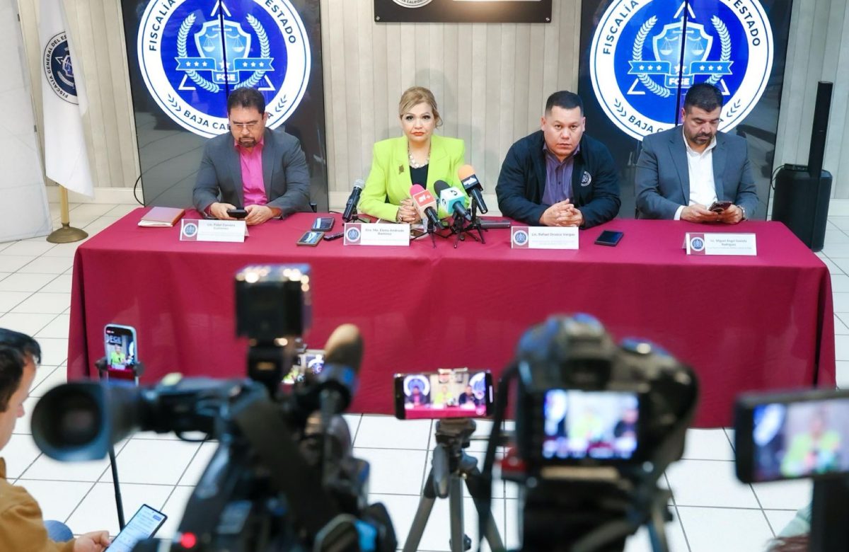 Presenta fiscal general, Dra. Ma. Elena Andrade Ramírez resultados de investigaciones por homicidio