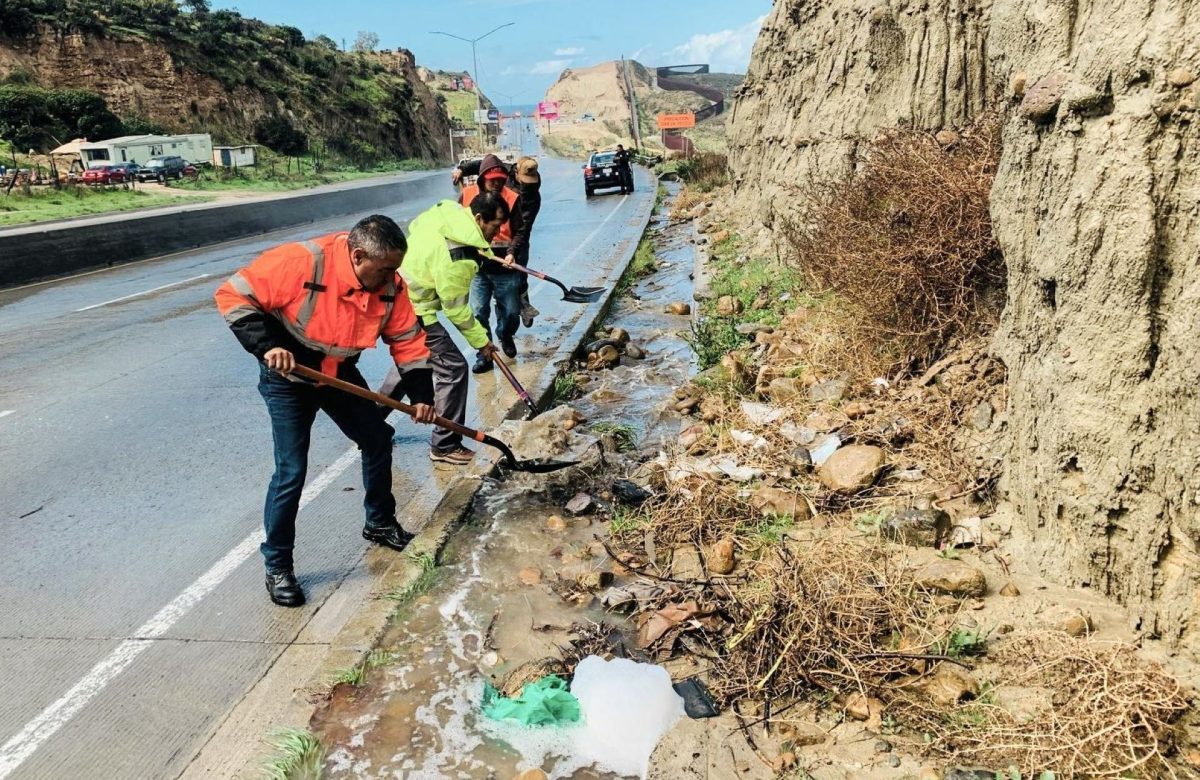 Atiende XXV Ayuntamiento de Tijuana incidentes por lluvias registradas en la ciudad