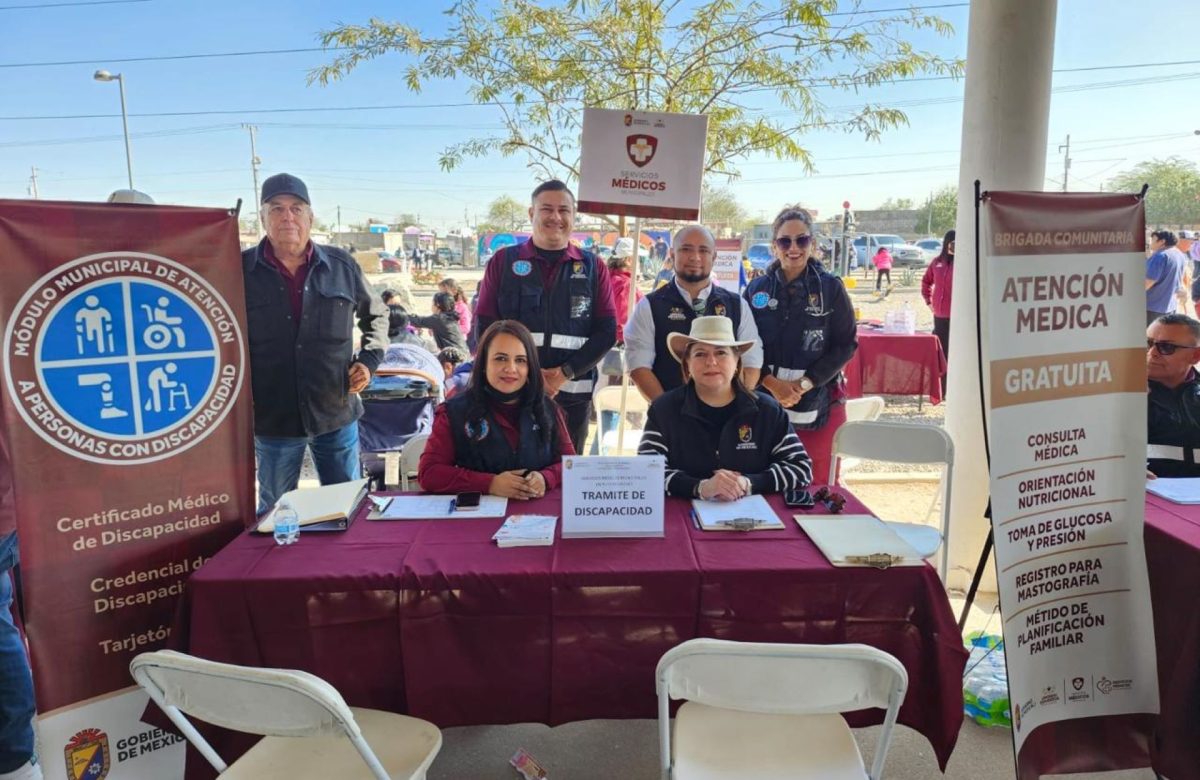 Gobierno municipal extiende atención médica gratuita a comunidades del Valle de Mexicali
