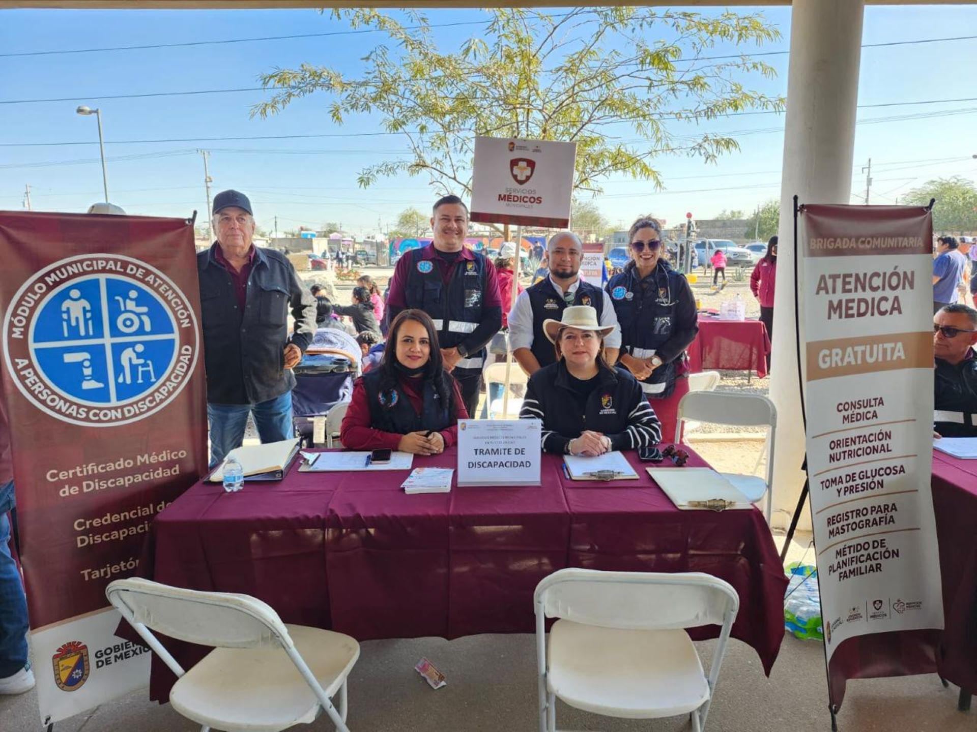 Gobierno municipal extiende atención médica gratuita a comunidades del Valle de Mexicali