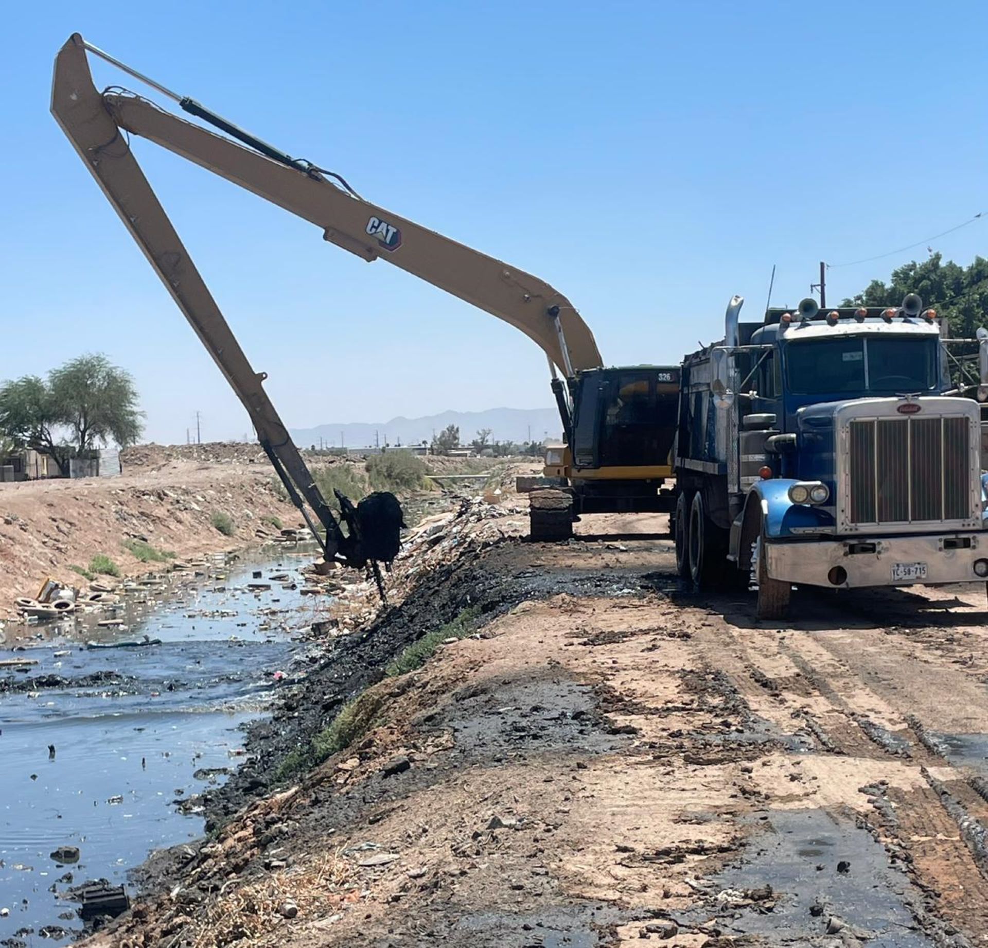 CESPM refuerza acciones preventivas y correctivas en diversas zonas de Mexicali