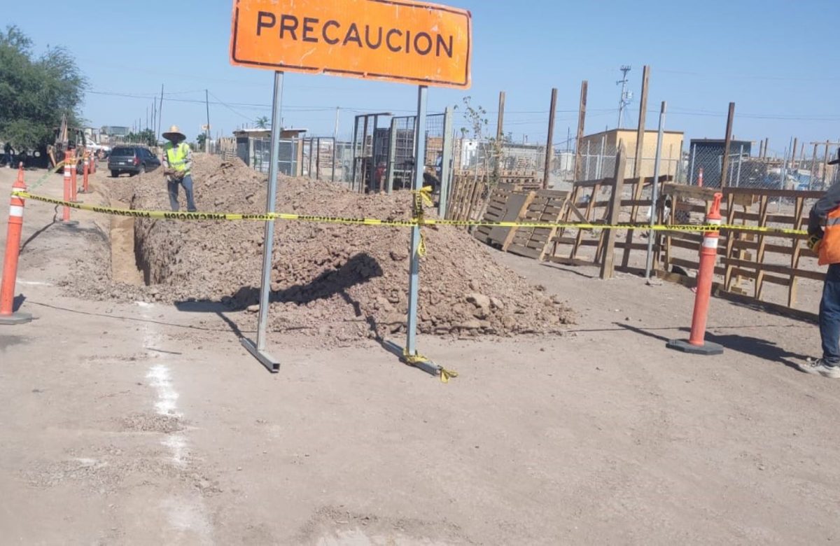 Construye CESPM la tercera etapa de la red de alcantarillado sanitario en fraccionamiento Las Misiones