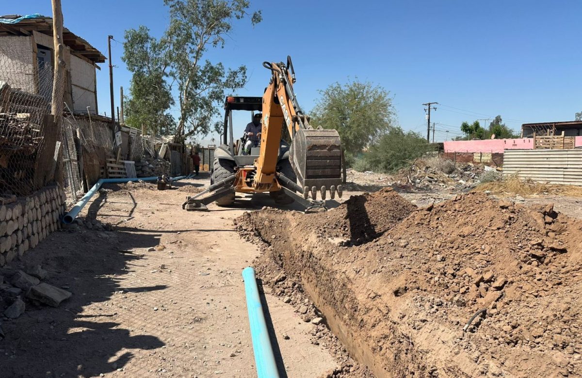 Continúa CESPM con obras hidráulicas en las colonias Los encinos y El Ciprés