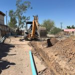 Continúa CESPM con obras hidráulicas en las colonias Los encinos y El Ciprés