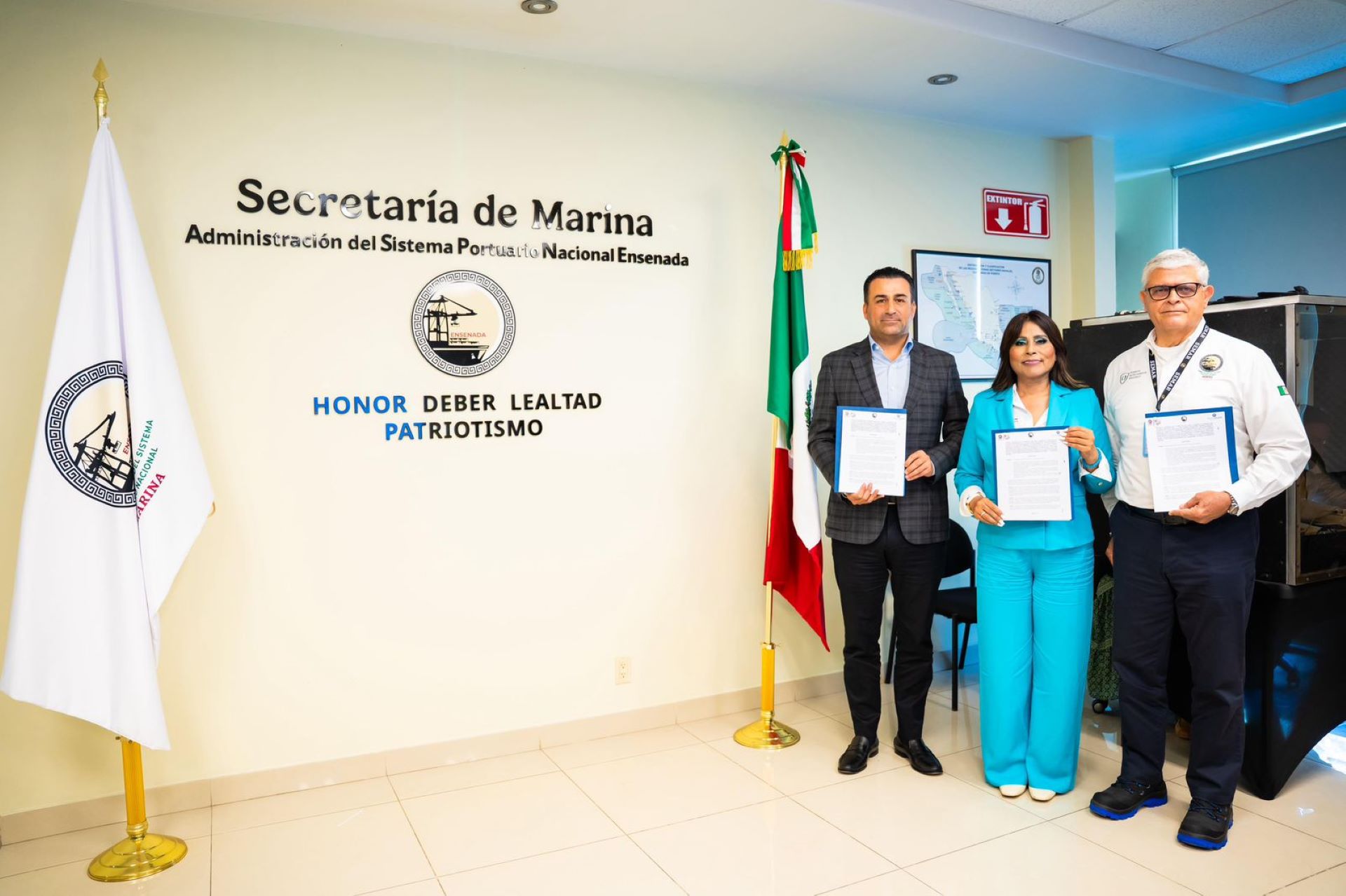 Firma alcaldesa Claudia Agatón acuerdo de voluntades con la Asipona y Grupo Jatay para promover el desarrollo de “Ciudad Industrial Jatay”