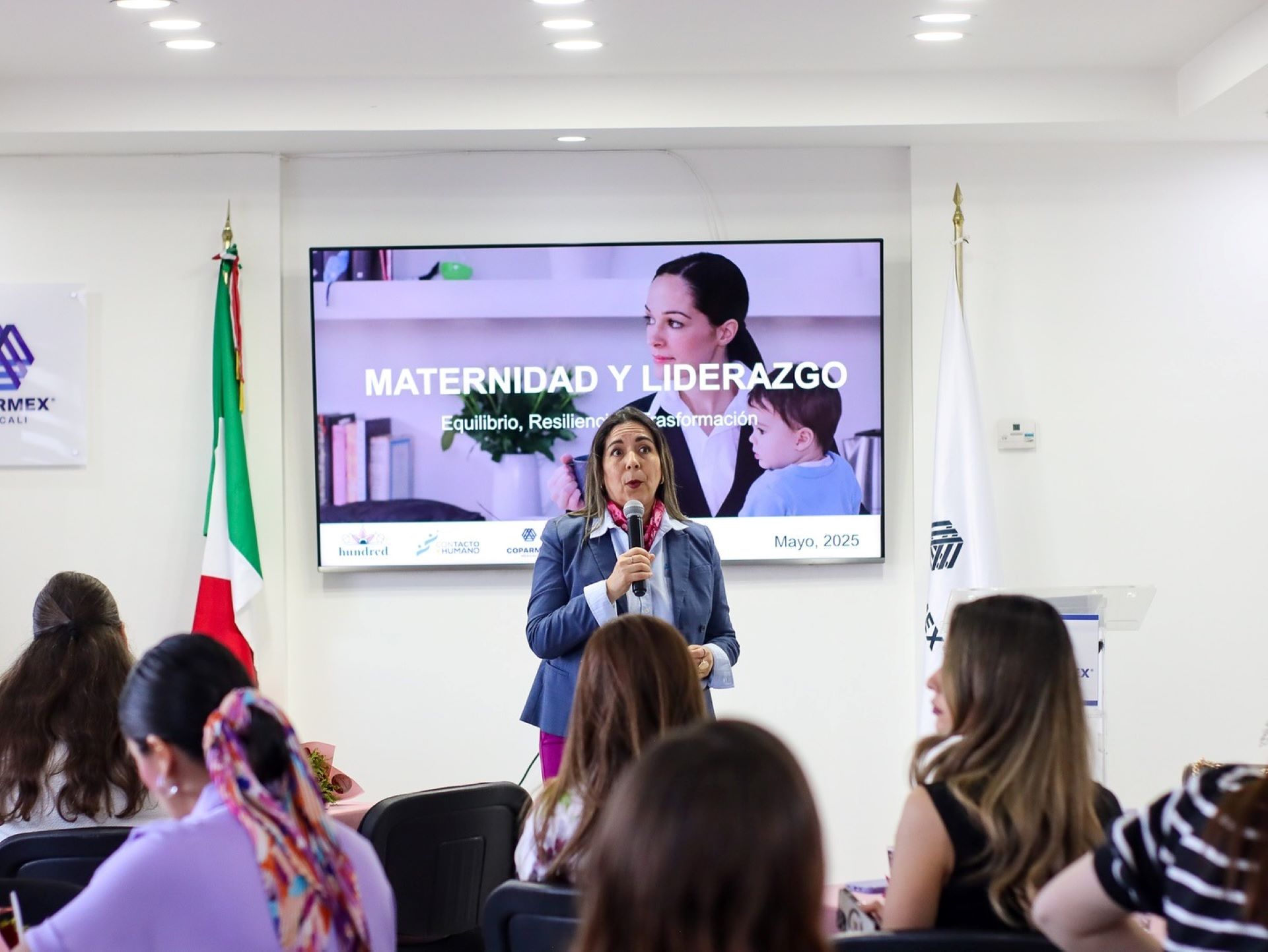 Coparmex Mexicali impulsa la reflexión sobre el liderazgo femenino con el conversatorio “Maternidad y Liderazgo: Equilibrio, Resiliencia y Transformación”