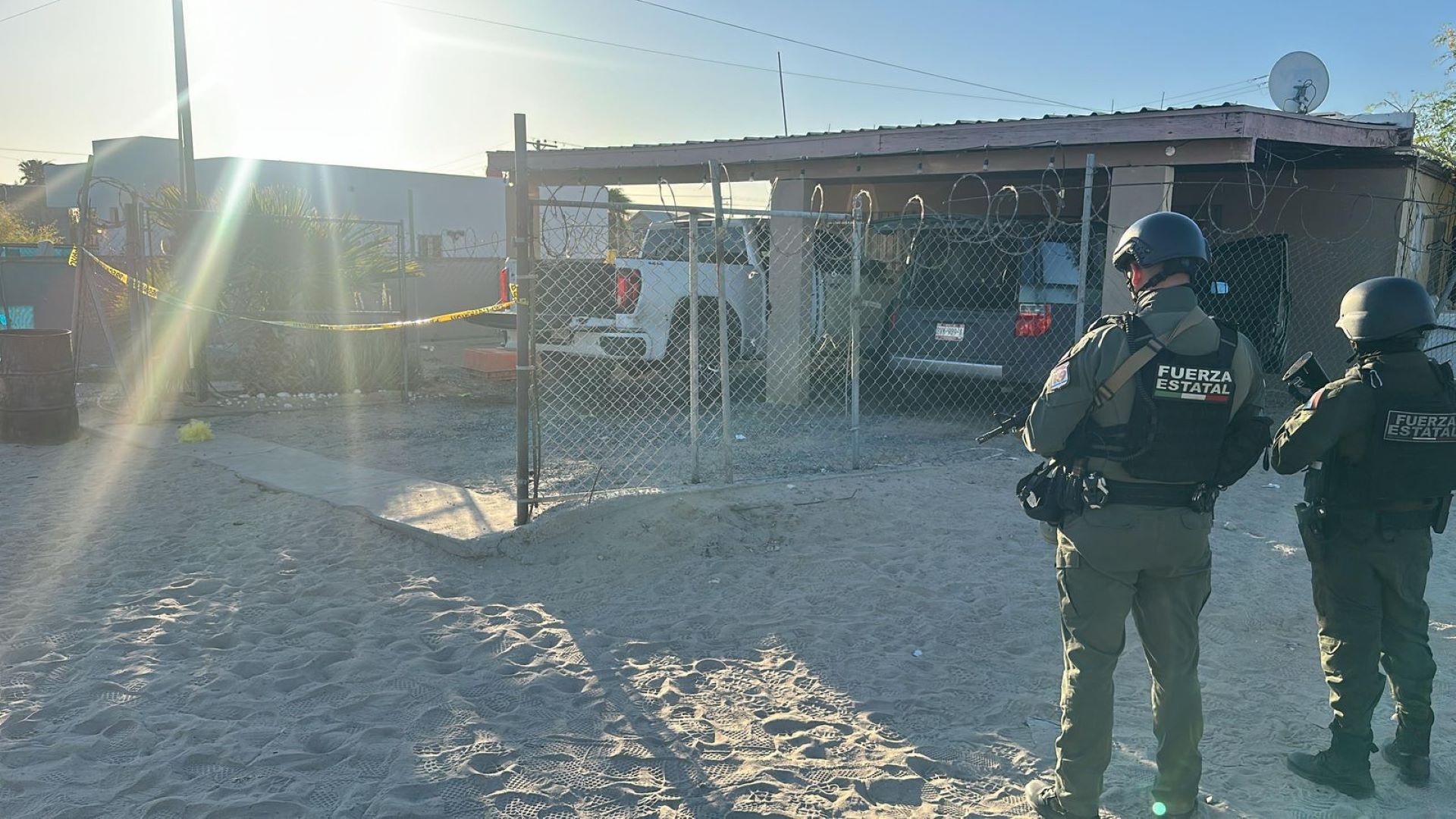 Fuerza Estatal detiene a sujeto armado en San Felipe