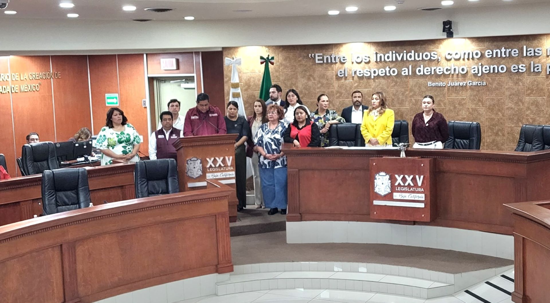 GP de Morena respalda a la gobernadora Marina del Pilar y rechaza campañas de desprestigio