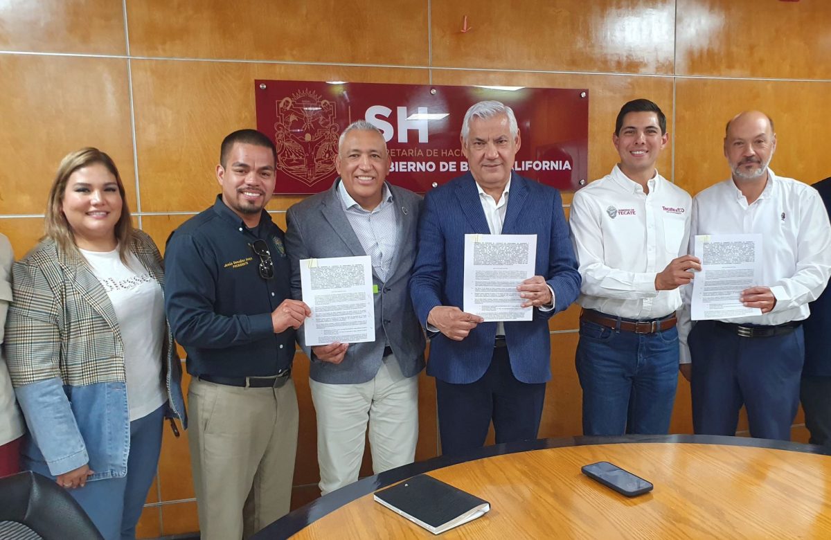 Se suma Ayuntamiento de Tecate a plan de seguridad social implementado en Baja California para garantizar pensiones a policías