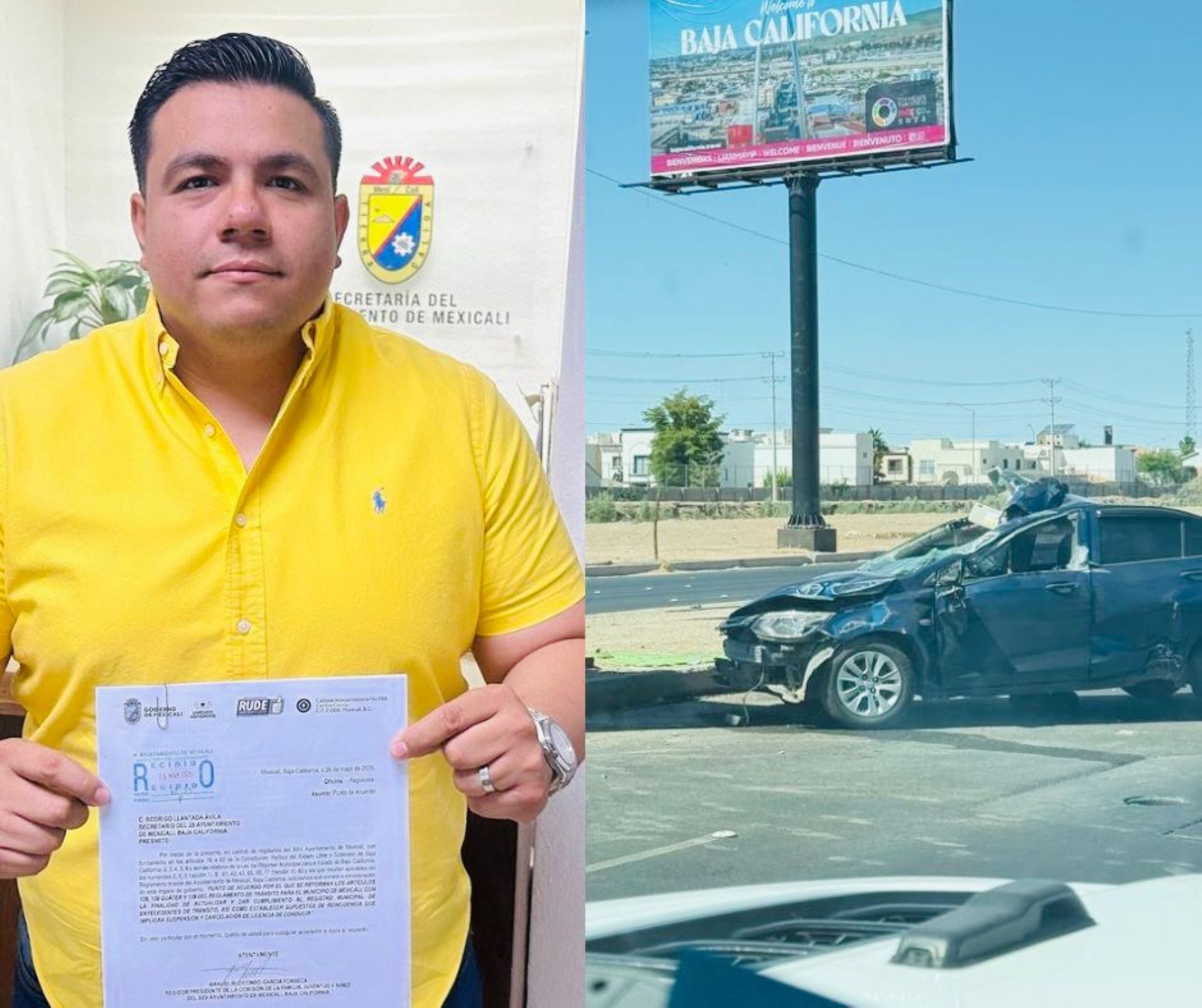 Propone regidor “Rude” García reforma al reglamento de tránsito para fortalecer la seguridad vial en Mexicali