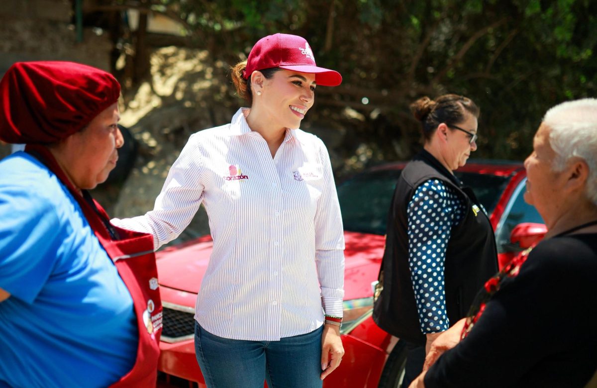 Casa por casa llevan jornada de paz a familias vulnerables de Tijuana: gobernadora Marina del Pilar