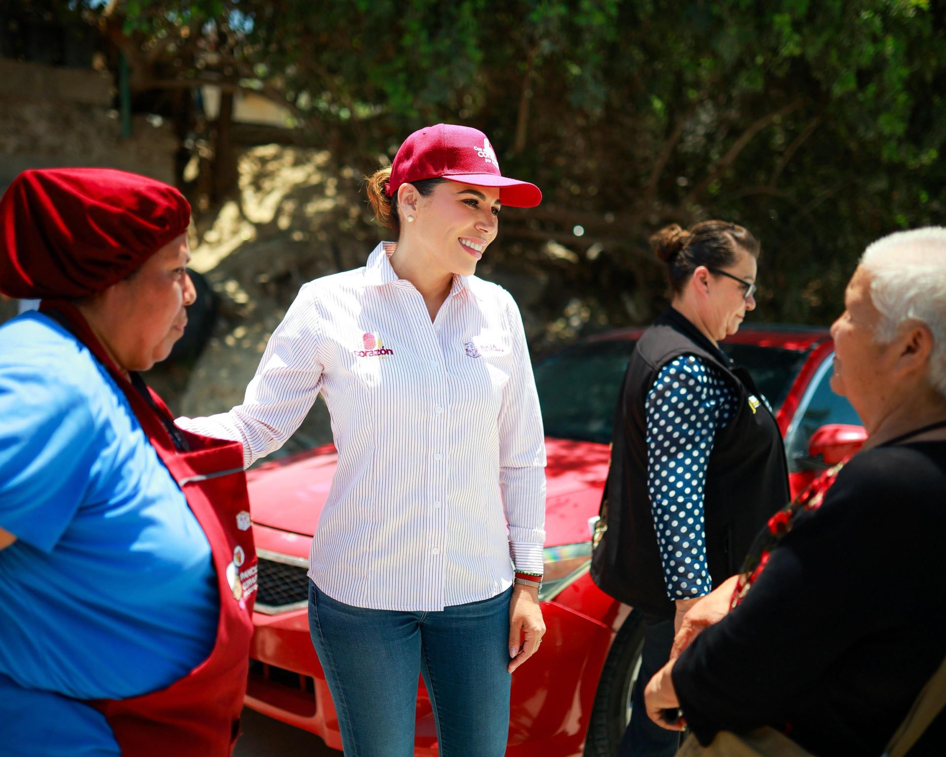 Casa por casa llevan jornada de paz a familias vulnerables de Tijuana: gobernadora Marina del Pilar