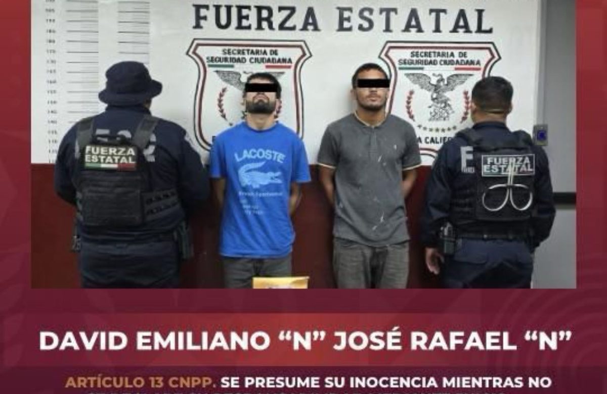 En Mexicali, son detenidos diez hombres en operativos contra el narcomenudeo