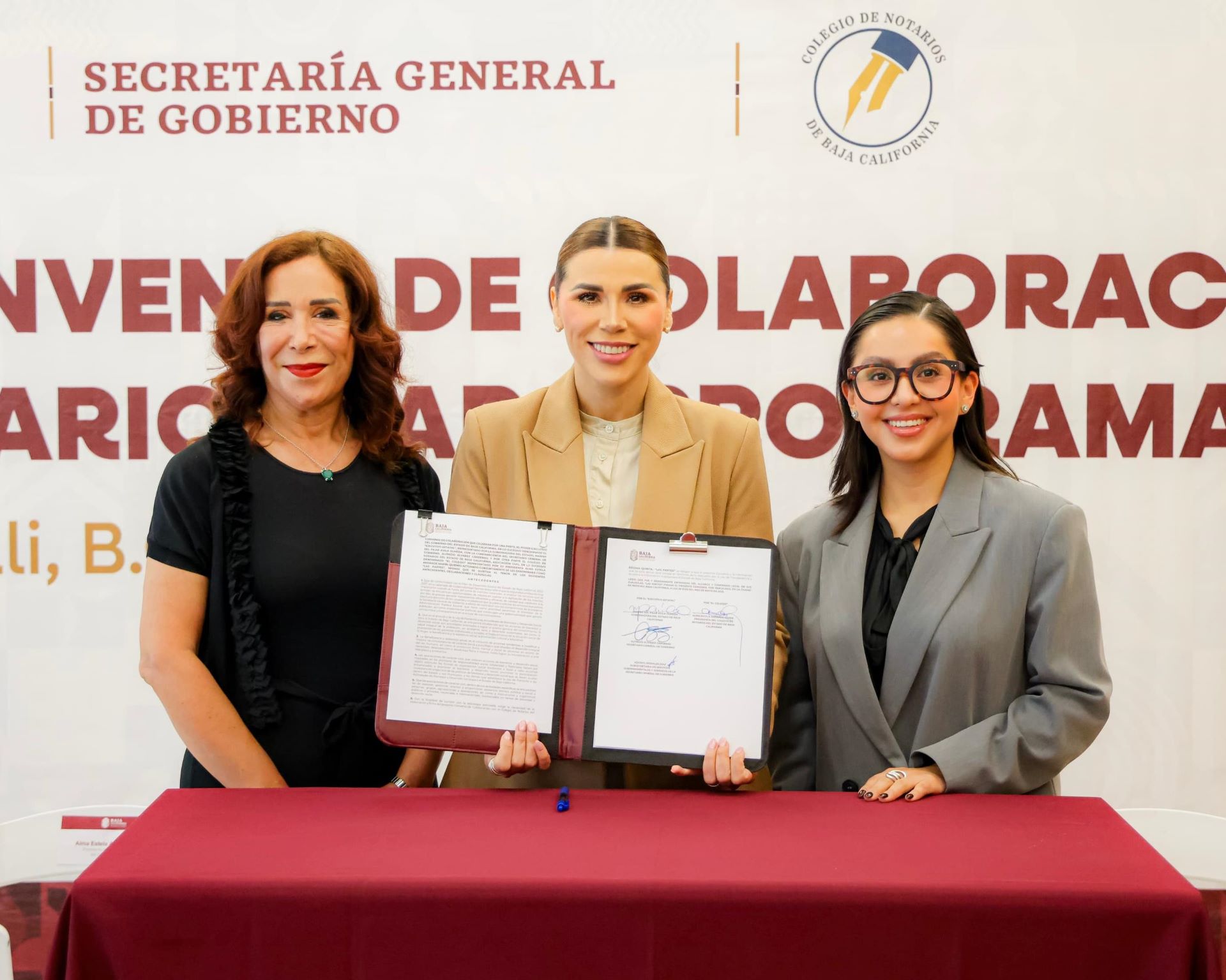 Acerca gobernadora Marina del Pilar servicios notariales con descuentos a quienes más lo necesita
