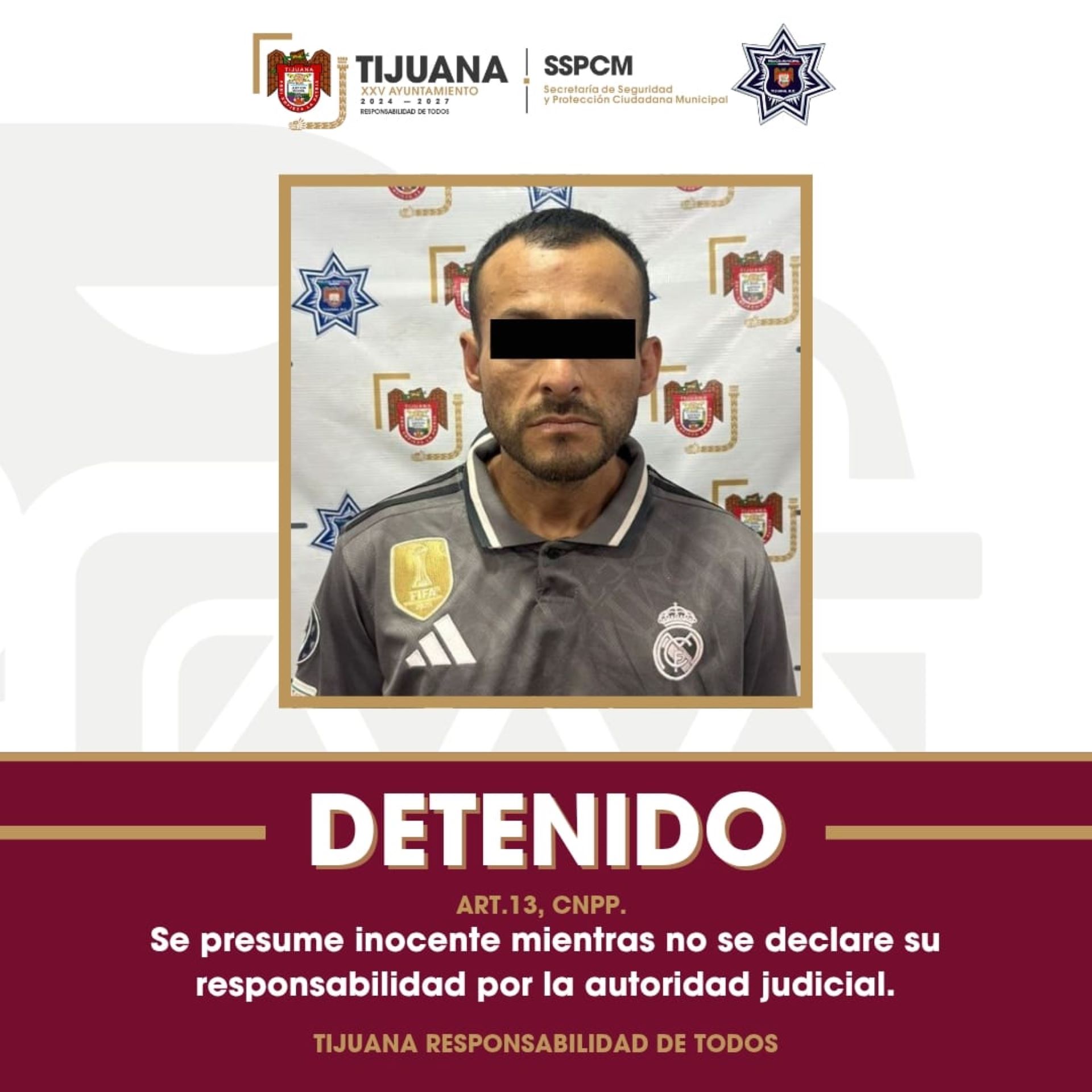 Atienden policías municipales reporte de agresión y abuso sexual; detienen al presunto responsable