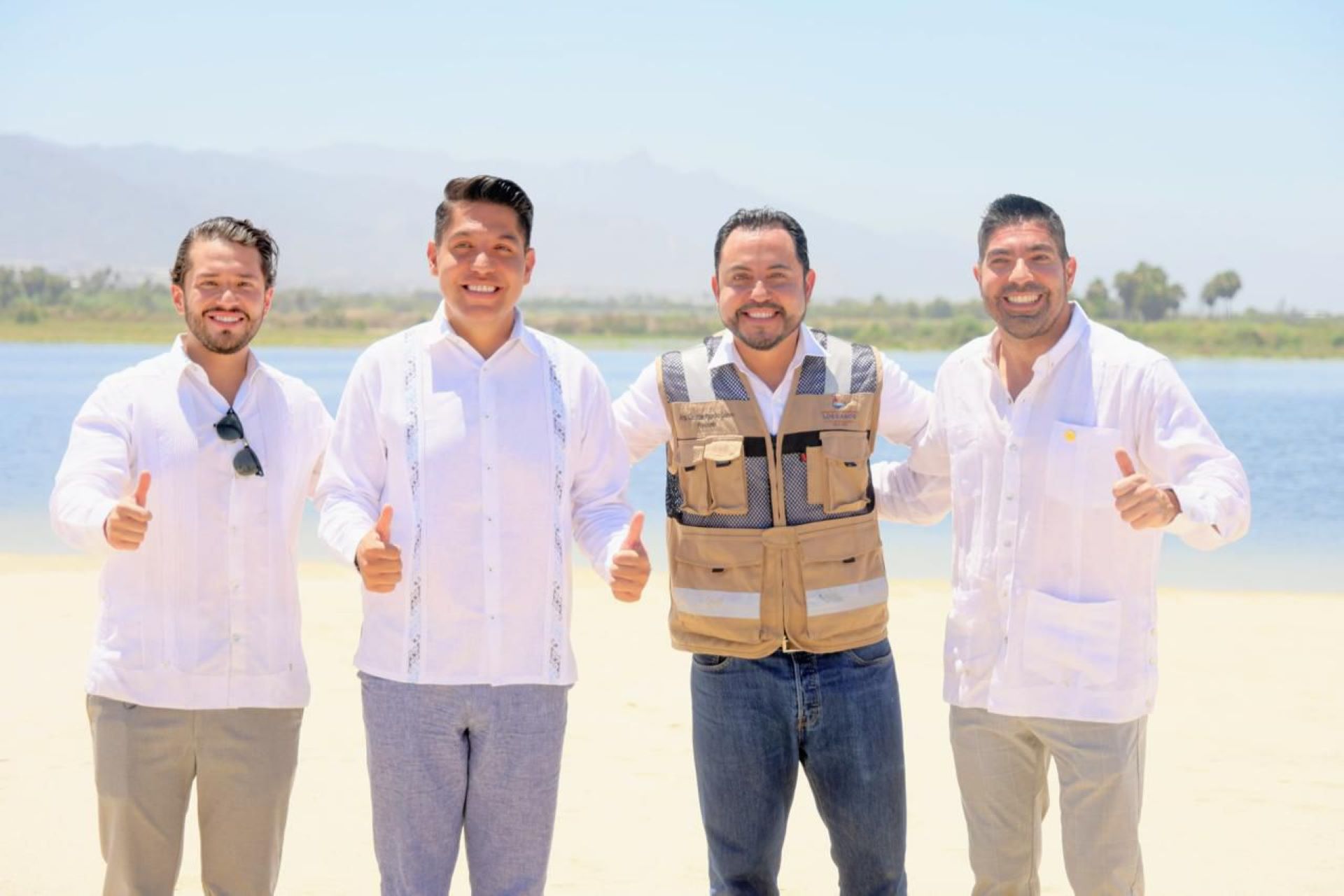 Recorre Armando Ayala Estero Josefino y plantas desalinizadoras