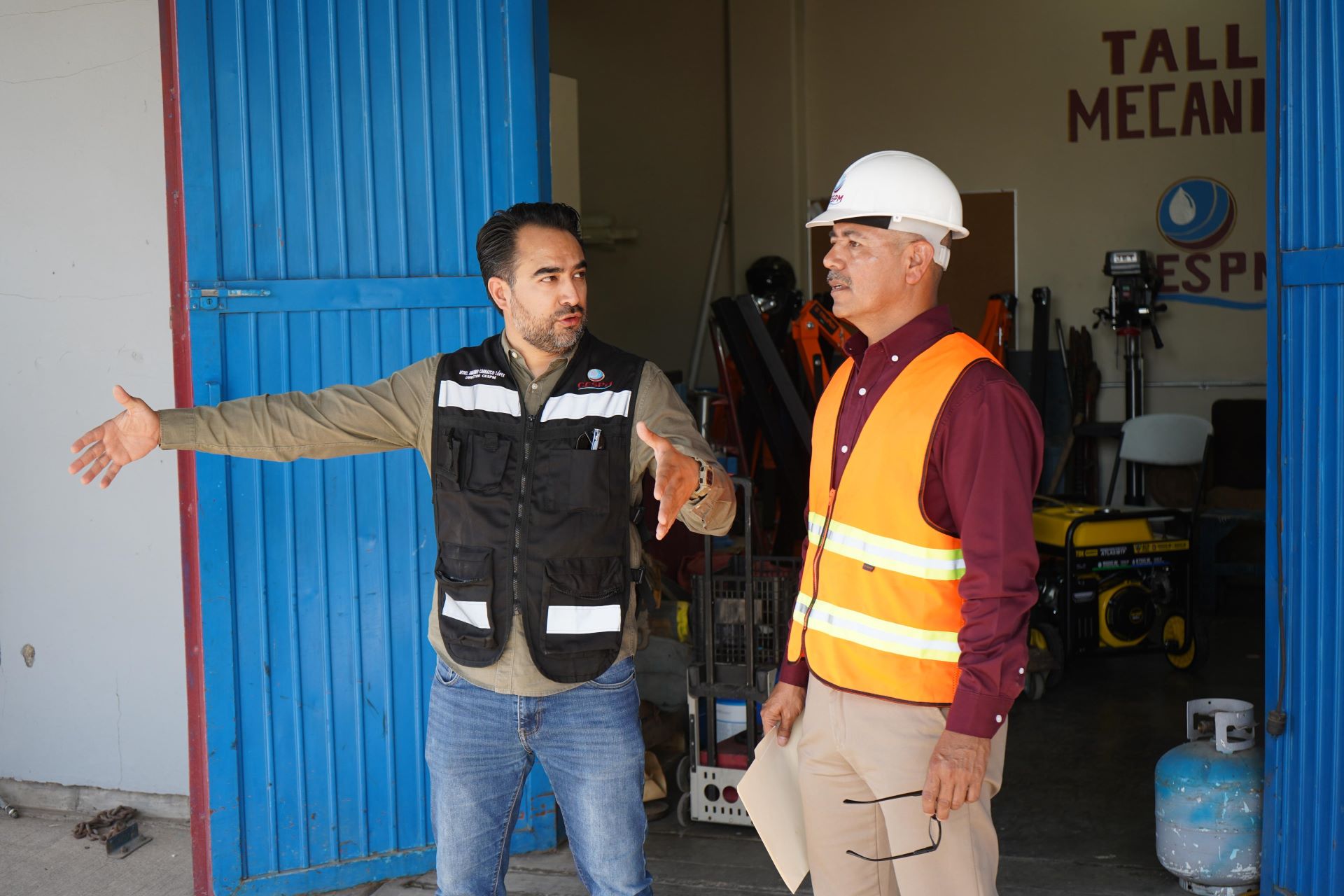 Supervisa Director de CESPM funcionamiento de planta potabilizadora número 3 ubicada en Villas del Rey