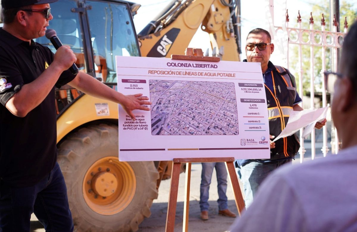 Se reúne CESPM con vecinos de la colonia Libertad, Nacozari e Industrial para informar sobre obras