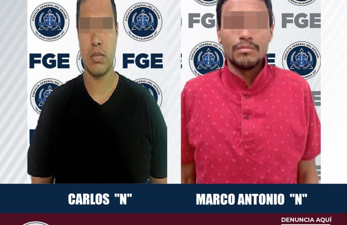 Dos hombres vinculados a proceso por violencia familiar en Mexicali