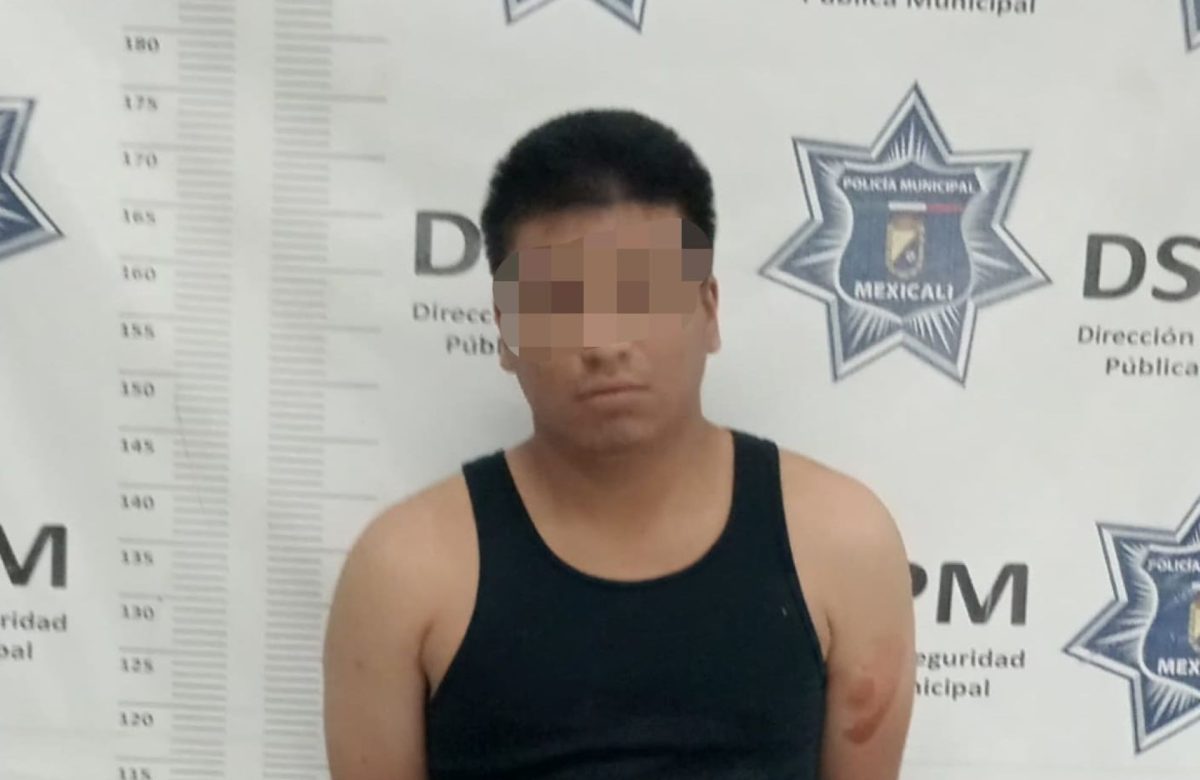 Policía Municipal detiene a una persona por homicidio en fraccionamiento Justo Sierra