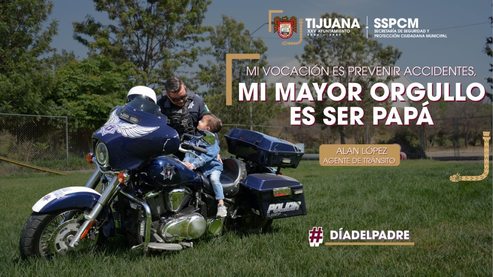 Reconoce SSPCM la entrega y compromiso de los padres al servicio de la seguridad pública