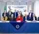 FGE firma convenio con la Asociación de Industriales de Mesa de Otay (Aimo) para fortalecer vínculos y promover la justicia