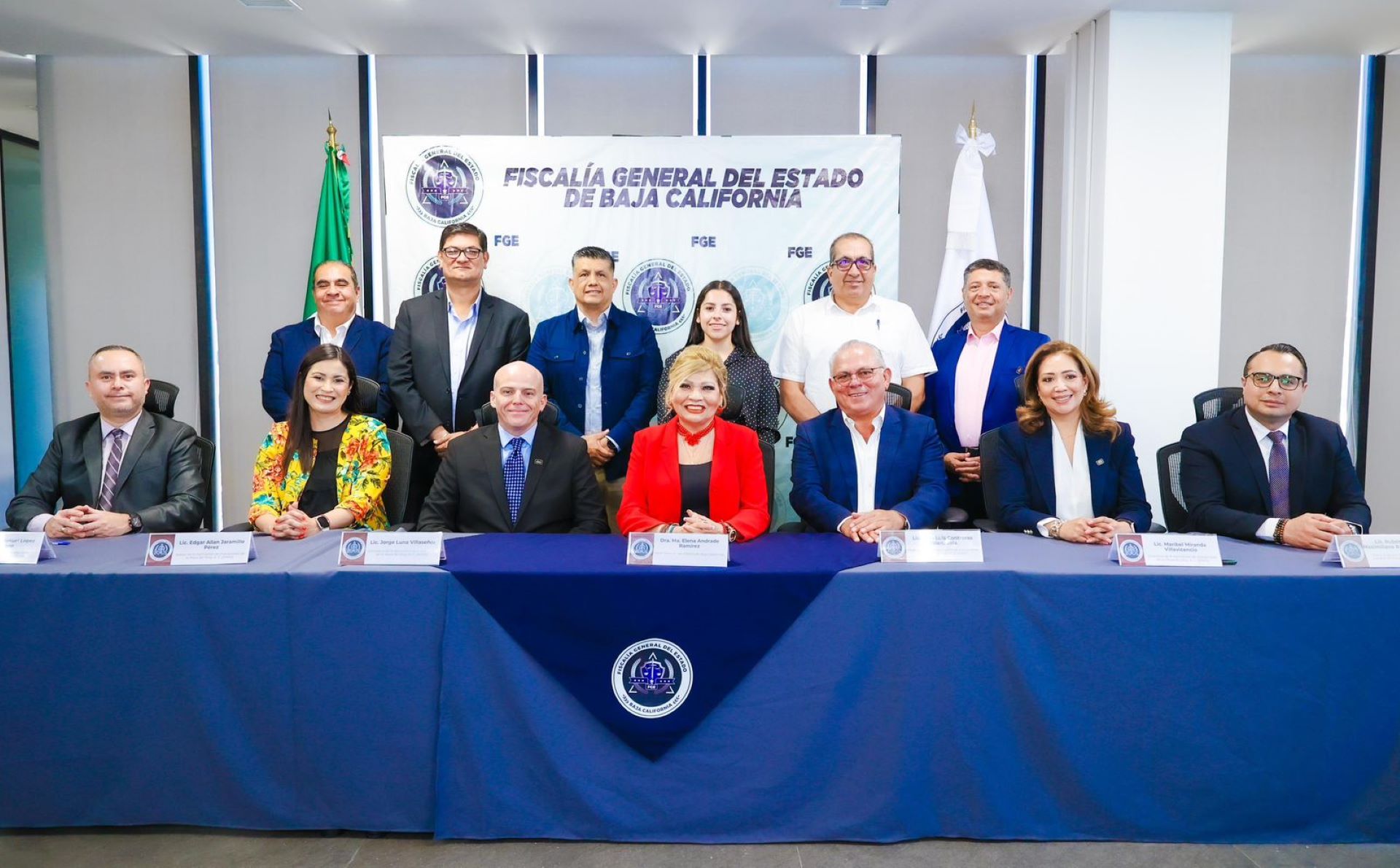 FGE firma convenio con la Asociación de Industriales de Mesa de Otay (Aimo) para fortalecer vínculos y promover la justicia