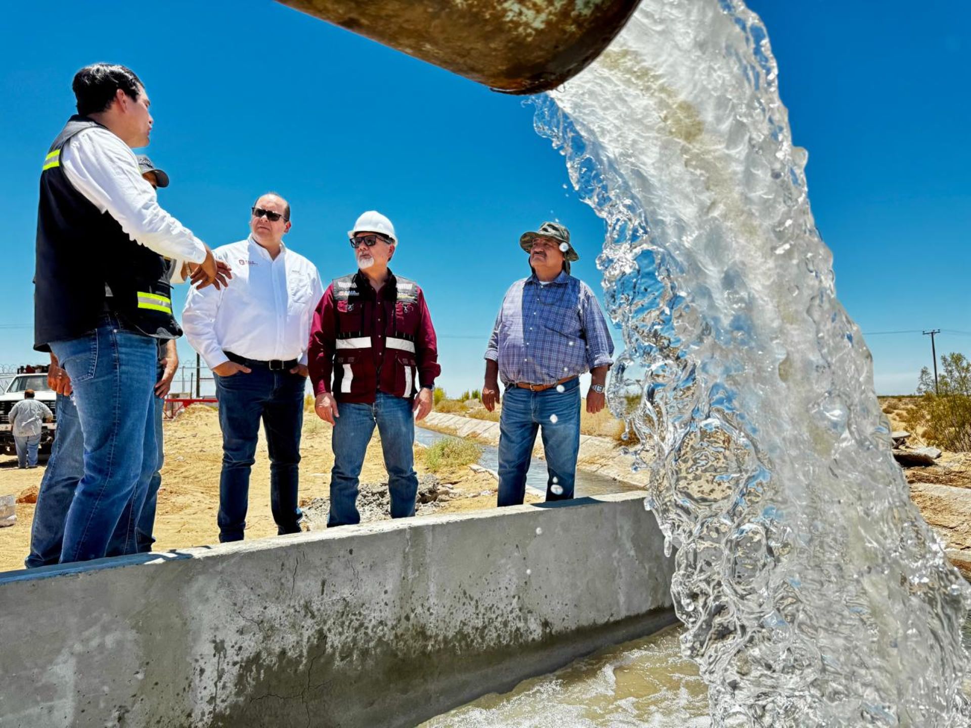 Supervisa Secretaría del Agua perforación y construcción de nuevos pozos