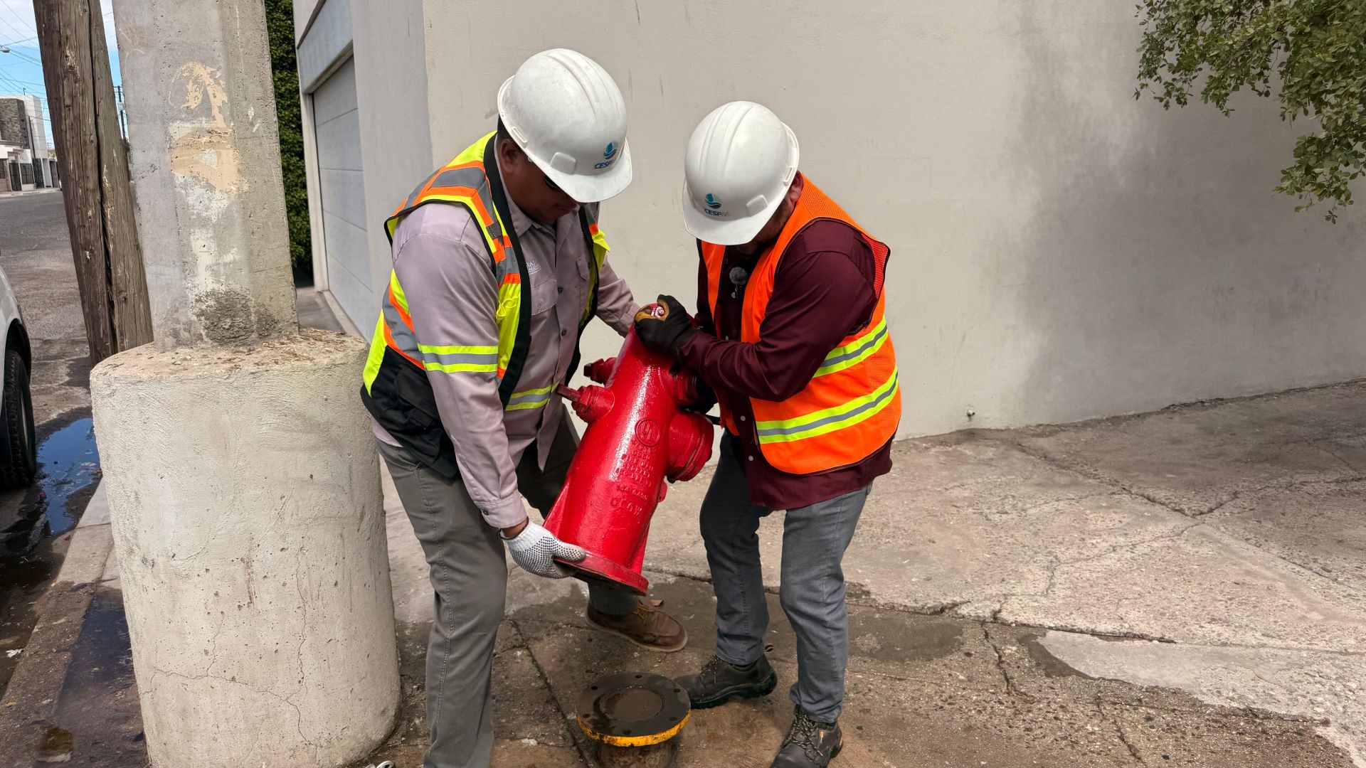 CESPM trabaja para recuperar hidrantes fuera de servicio en Mexicali y su Valle