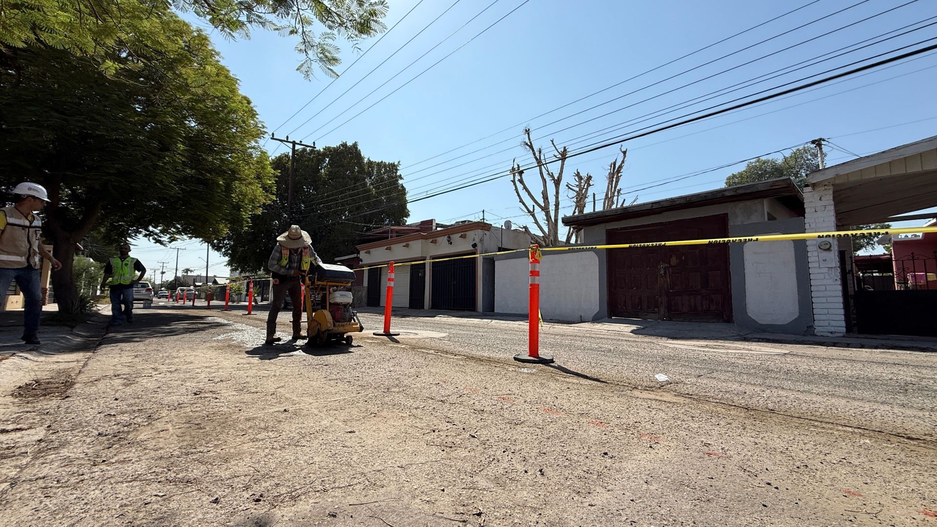 CESPM ejecuta dos obras de reposición de tubería de agua potable en Jardines del Lago