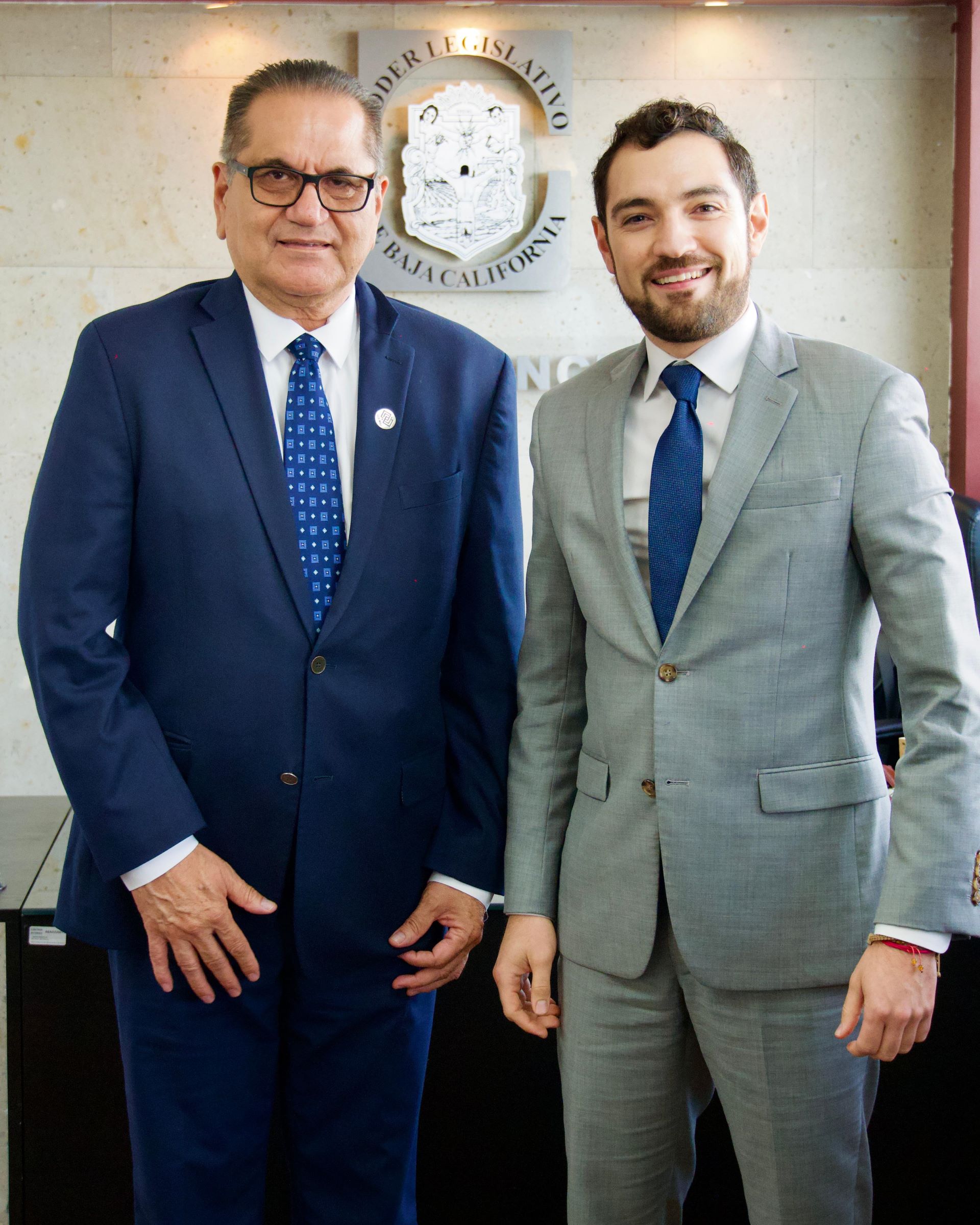 Jaime Cantón y Octavio Sandoval trabajan en agenda económica y de seguridad